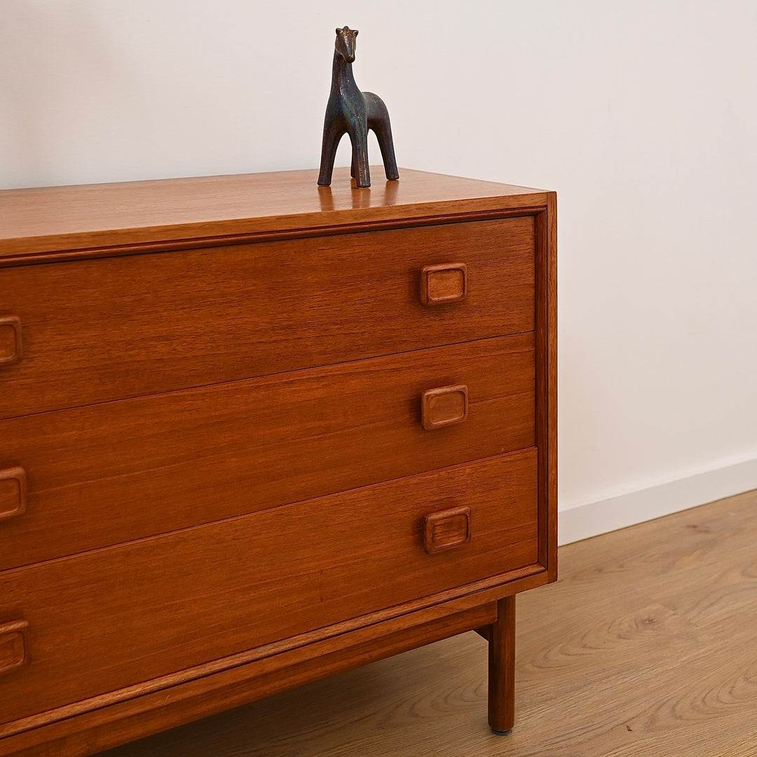 Parker Mid Century Teak Dresser Sideboard Drawers