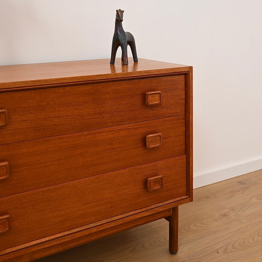 Parker Mid Century Teak Dresser Sideboard Drawers