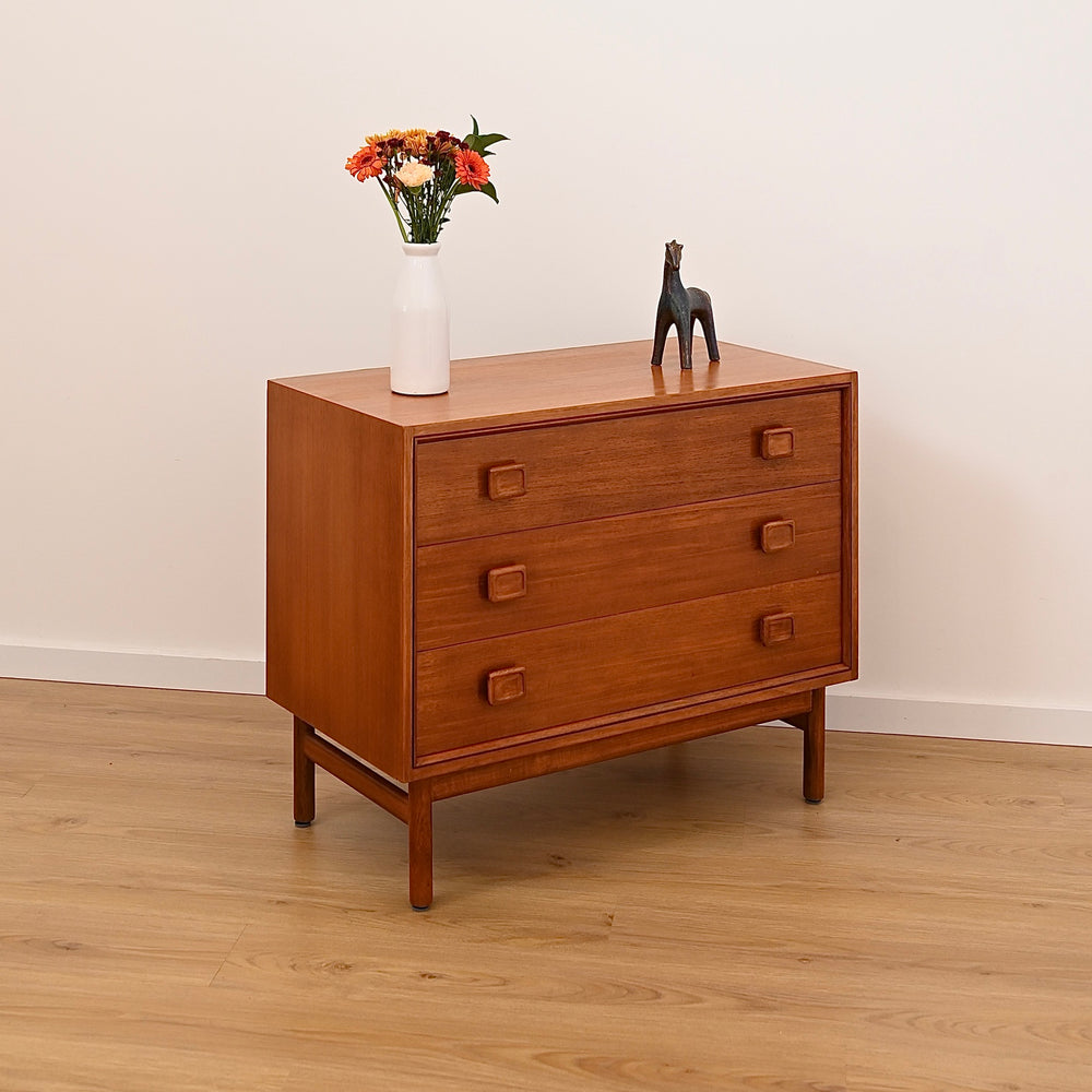 Parker Mid Century Teak Dresser Sideboard Drawers