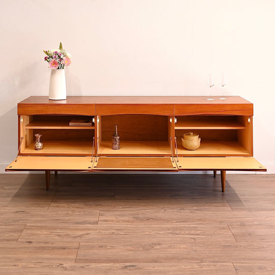 Mid Century Teak Sideboard Buffet by Conrad Rodd
