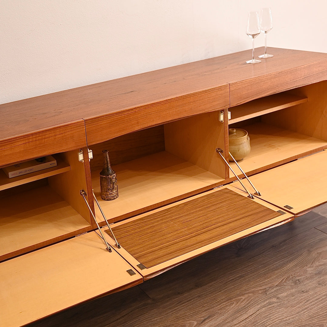 Mid Century Teak Sideboard Buffet by Conrad Rodd