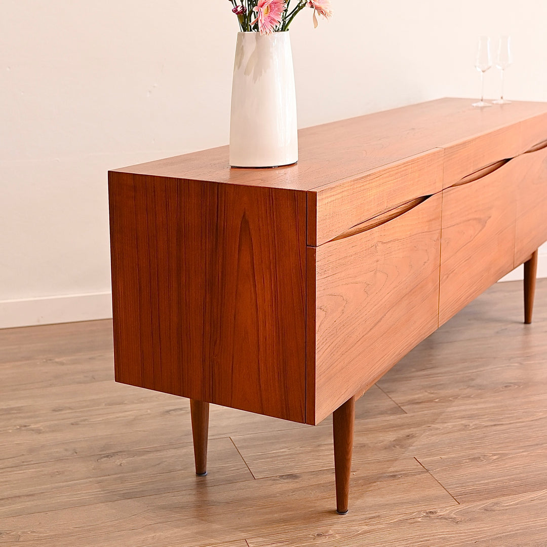 Mid Century Teak Sideboard Buffet by Conrad Rodd