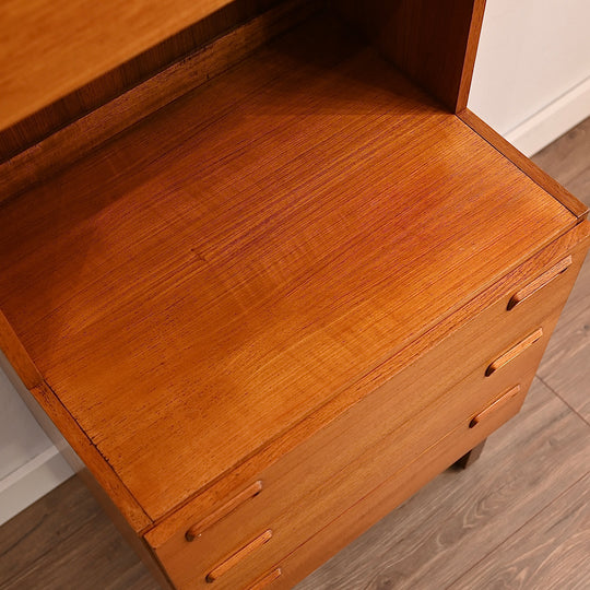 Mid Century Teak Sideboard Bar Cabinet Credenza