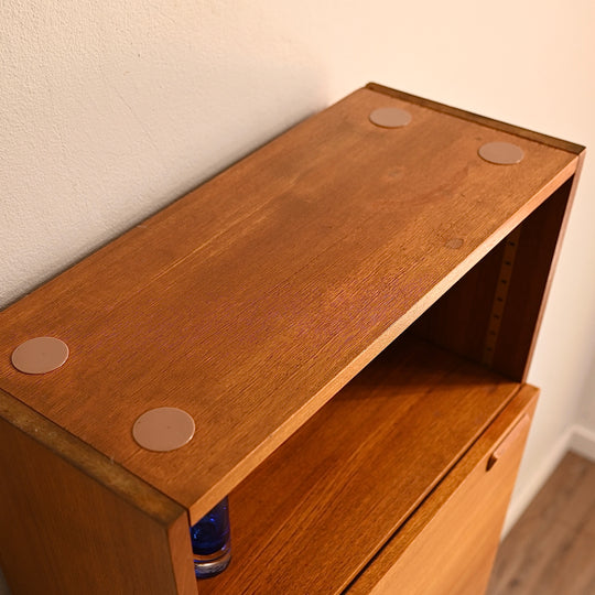 Mid Century Teak Sideboard Bar Cabinet Credenza