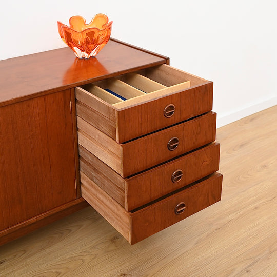 Parker Nordic Teak Sideboard Buffet Cabinet