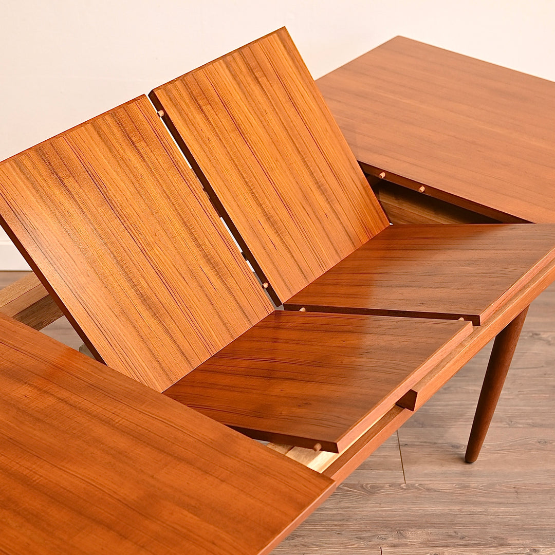Mid Century Teak Extendable Dining Table by Chiswell