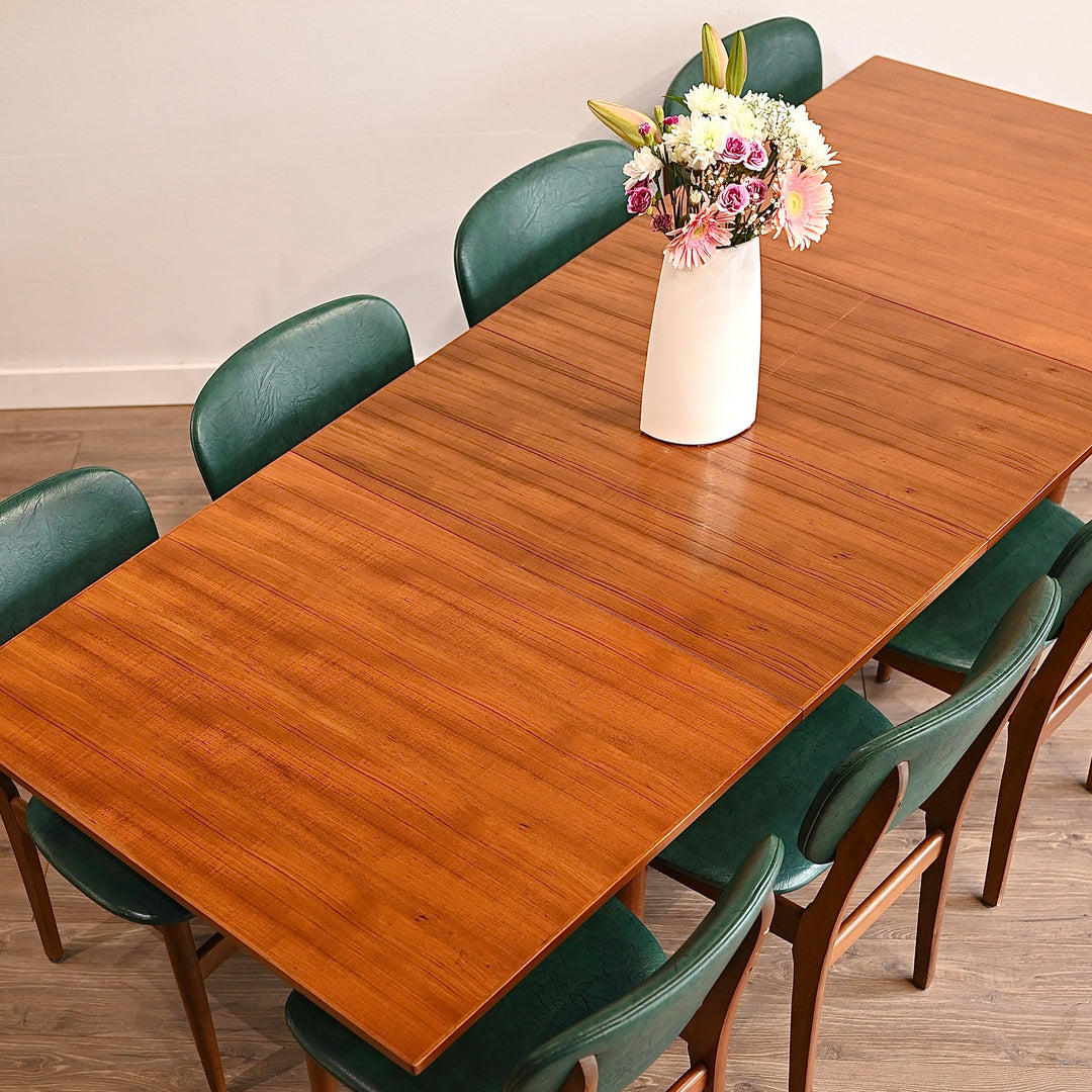 Mid Century Teak Extendable Dining Table by Chiswell
