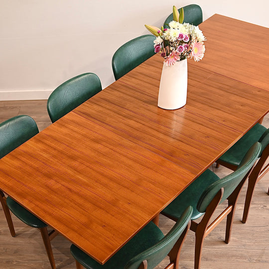 Mid Century Teak Extendable Dining Table by Chiswell