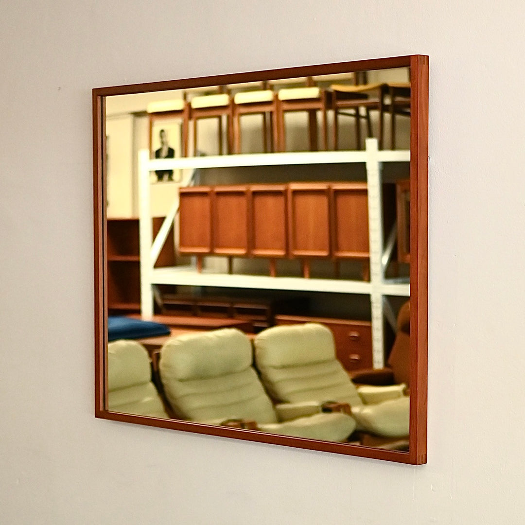 Parker Teak Mid Century Mirror