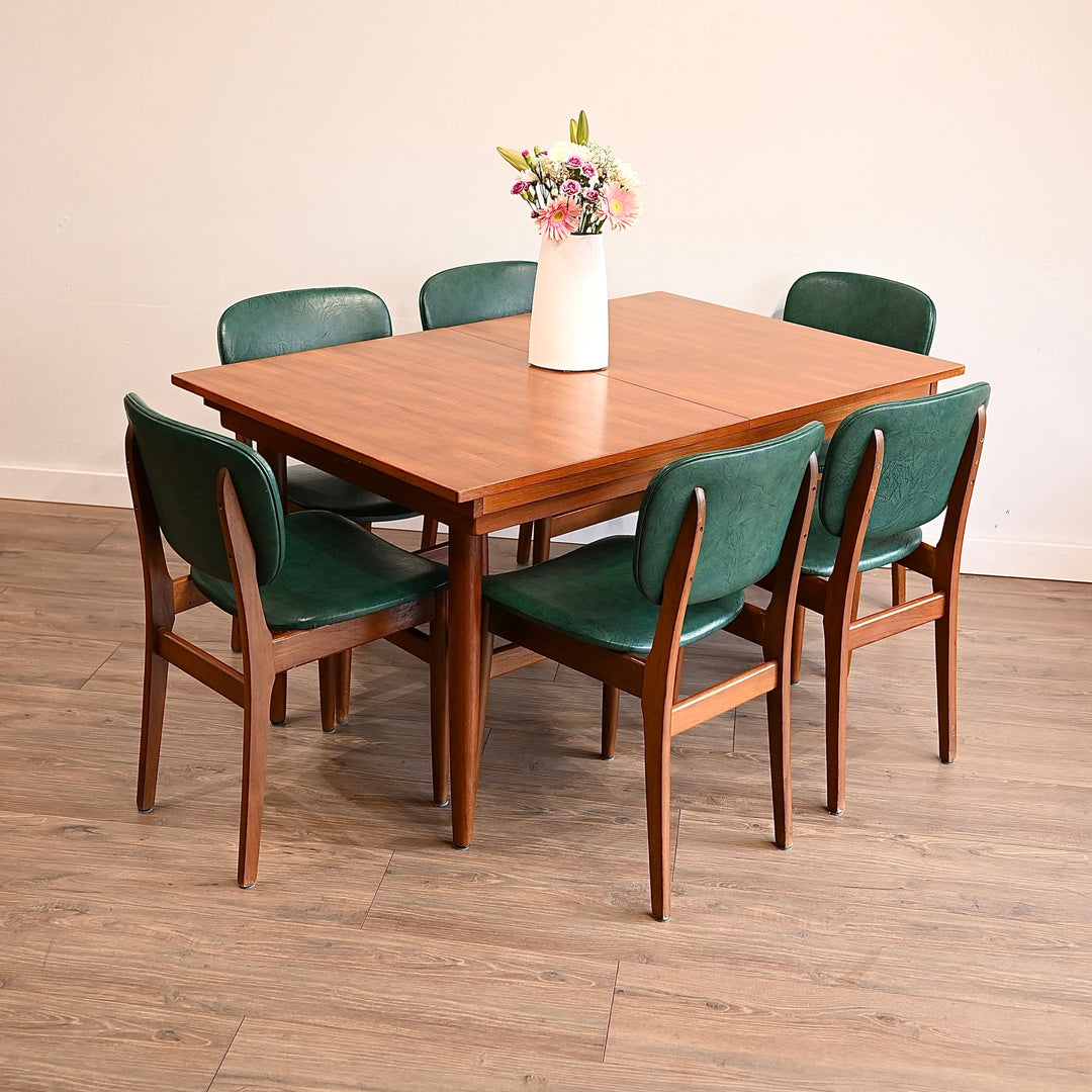 Mid Century Teak Extendable Dining Table by Chiswell