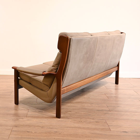Vintage Tessa T21 Delmont Leather Lounge Suite
