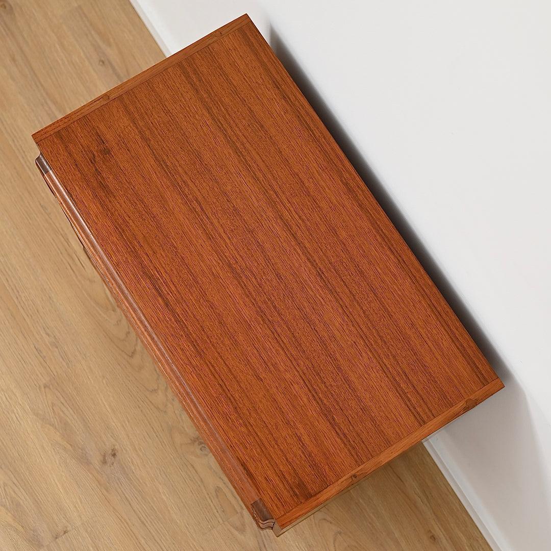 Mid Century Teak Sideboard Buffet Drawers Low Boy by Chiswell