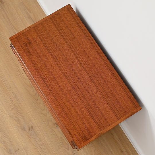 Mid Century Teak Sideboard Buffet Drawers Low Boy by Chiswell