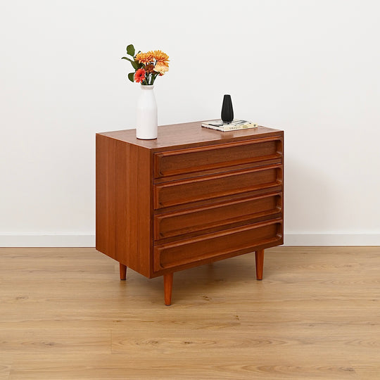 Mid Century Teak Sideboard Buffet Drawers Low Boy by Chiswell