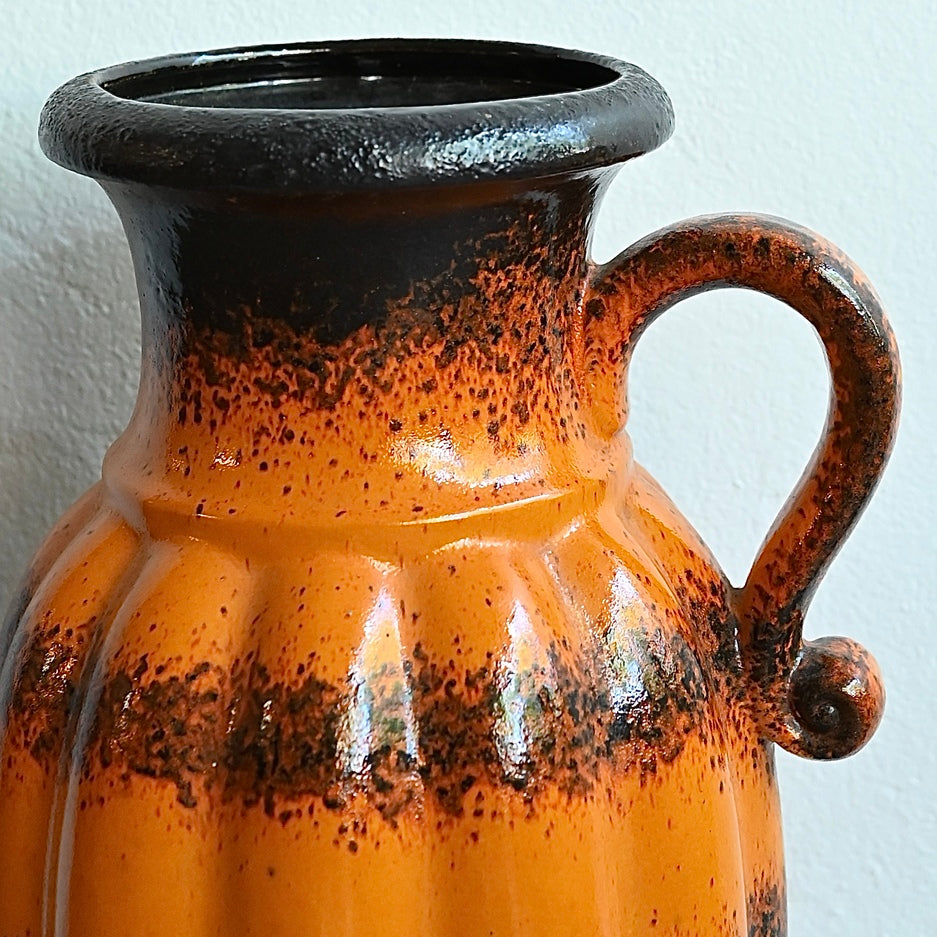 Retro West German Large Pottery Vase