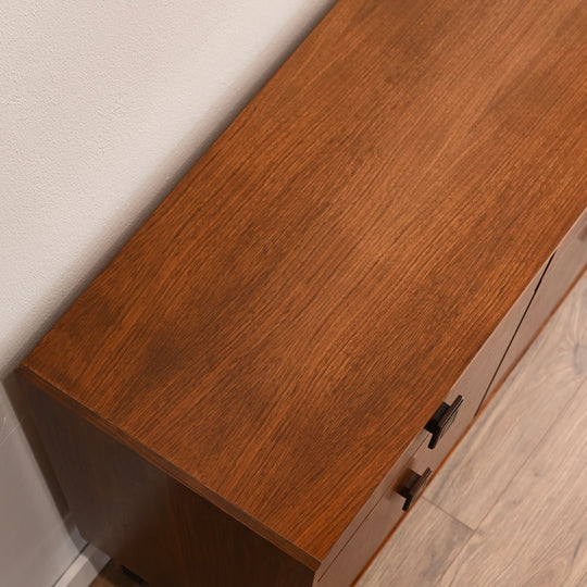 Mid Century Walnut Sideboard Buffet