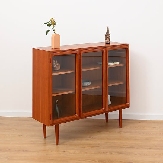 Mid Century Teak Sideboard Display Cabinet by Chiswell