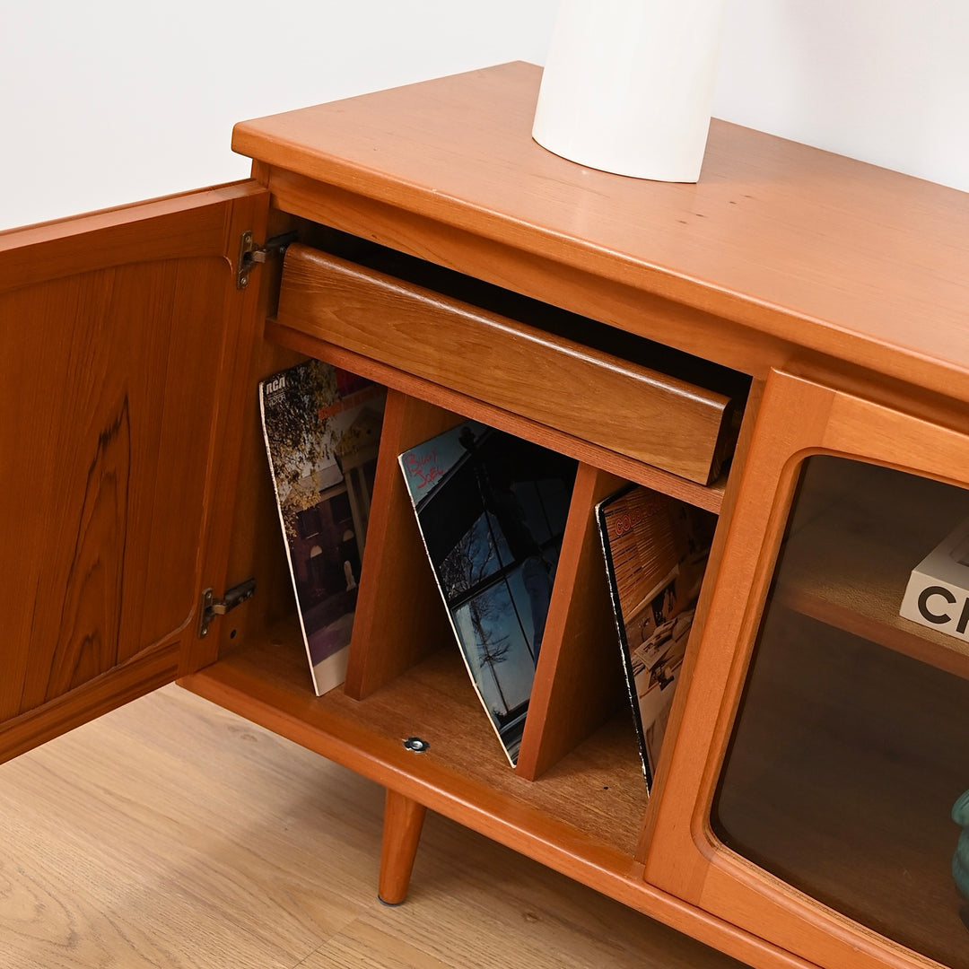 Mid Century teak sideboard buffet by Noblett