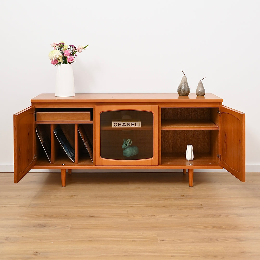 Mid Century teak sideboard buffet by Noblett
