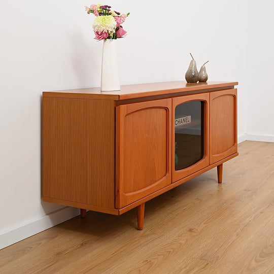 Mid Century teak sideboard buffet by Noblett