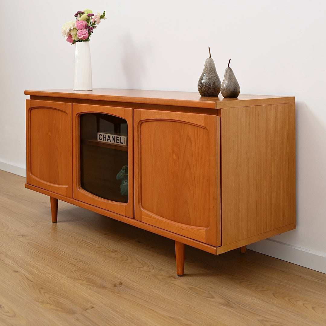 Mid Century teak sideboard buffet by Noblett
