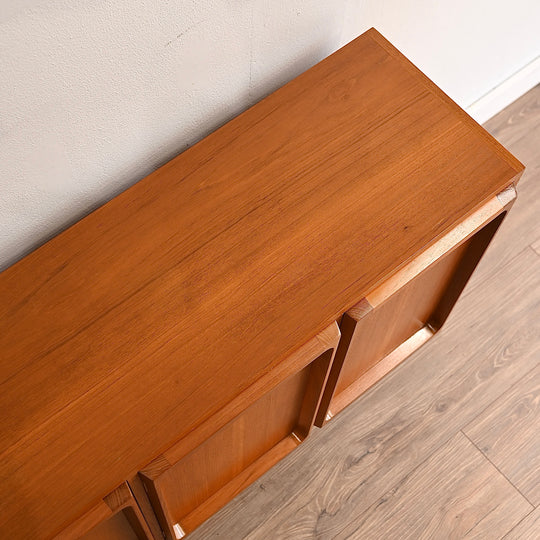Mid Century Teak Sideboard LP Record Cabinet by Chiswell