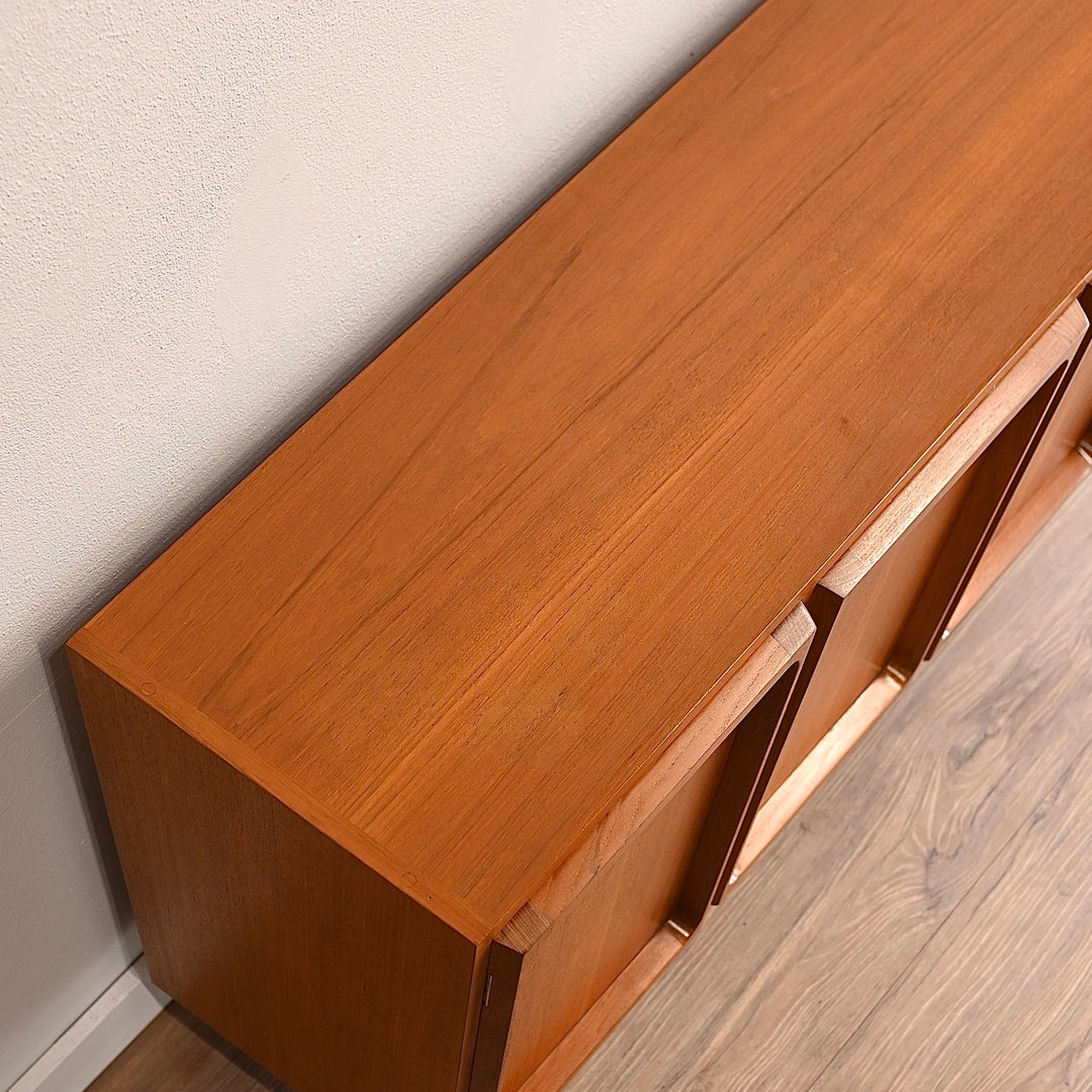 Mid Century Teak Sideboard LP Record Cabinet by Chiswell