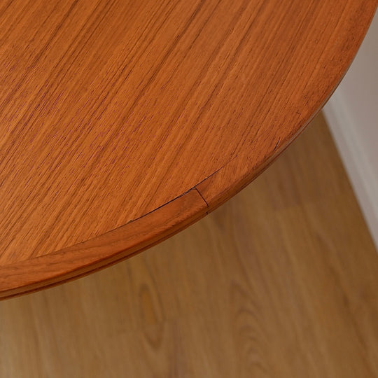 Mid Century Parker Teak Dining Table with Butterfly Extension