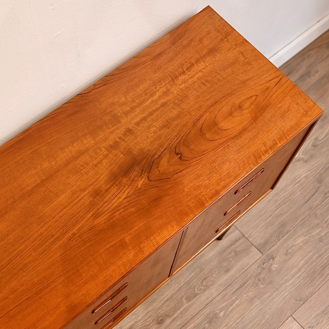 Mid Century Teak Sideboard Dresser Low Boy by Berryman