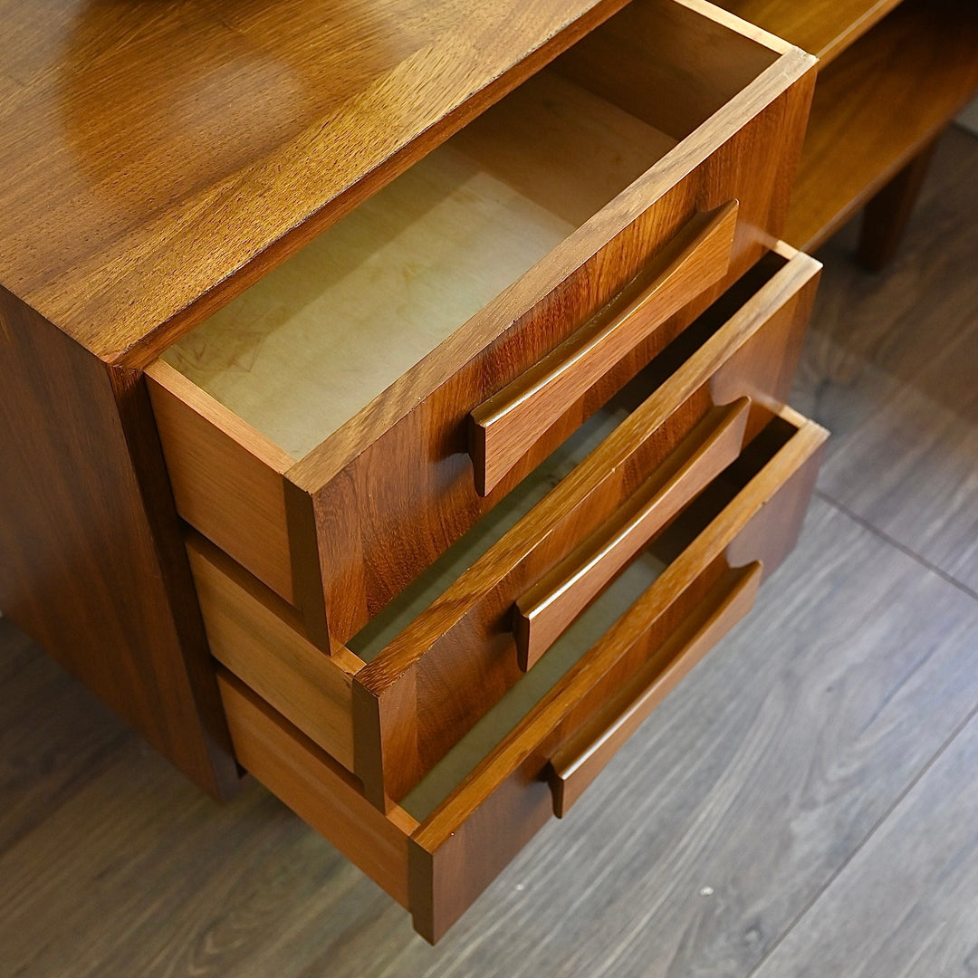 Mid Century Retro Teak Sideboard LP Record Cabinet