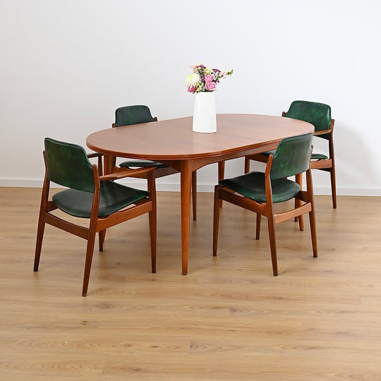 6x Arne Vodder Denmark Model 62 & 62A Dining Chairs