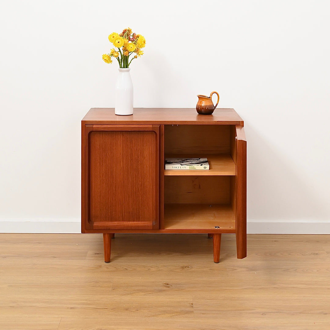 Mid Century Teak Sideboard LP Record Cabinet by Chiswell