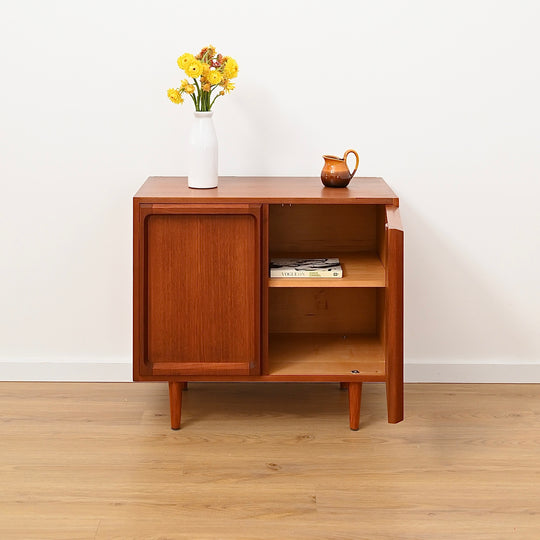 Mid Century Teak Sideboard LP Record Cabinet by Chiswell