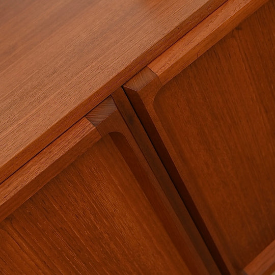 Mid Century Teak Sideboard LP Record Cabinet by Chiswell