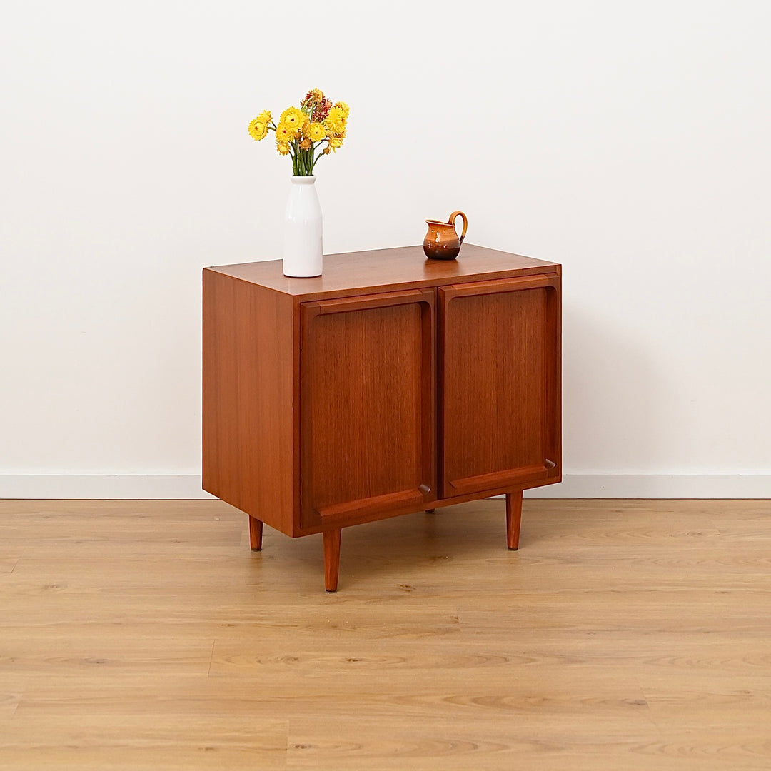 Mid Century Teak Sideboard LP Record Cabinet by Chiswell
