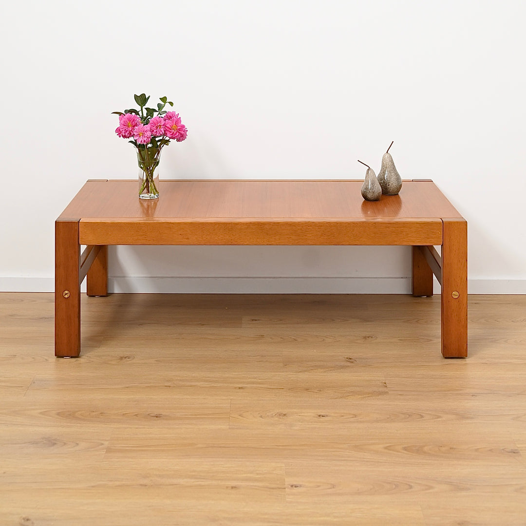 Pair of Teak Coffee Table and Lamp Table by Danish De Luxe