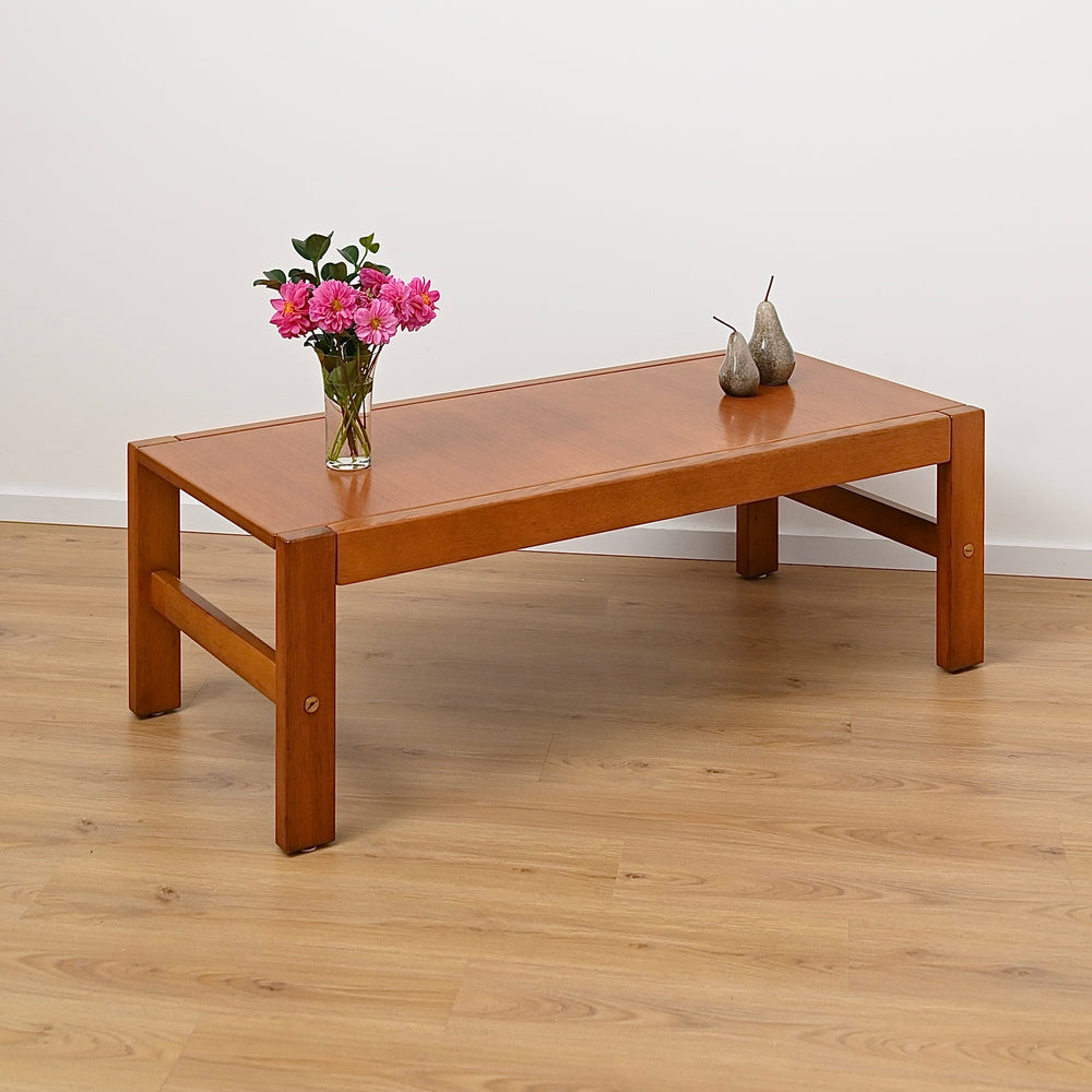Pair of Teak Coffee Table and Lamp Table by Danish De Luxe