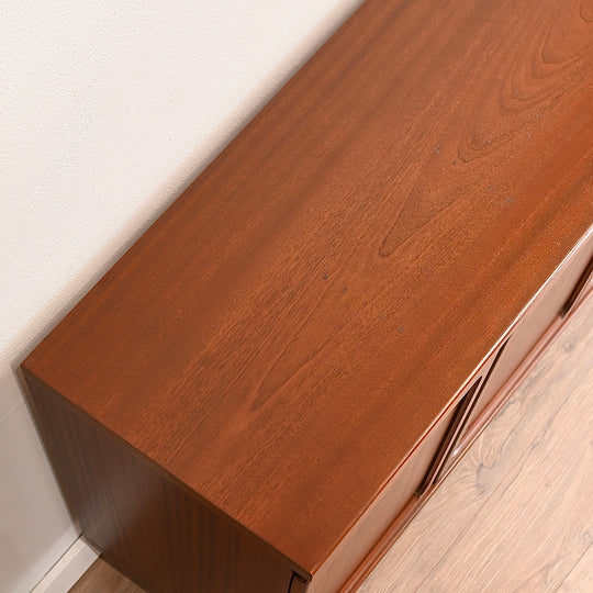 Mid Century Teak Sideboard LP Record Cabinet by Noblett