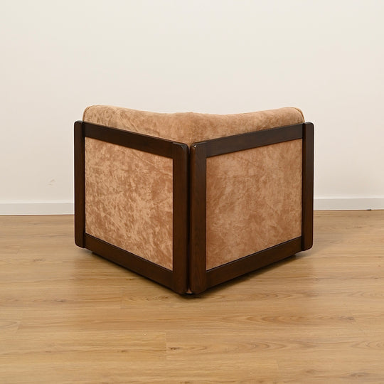 Mid Century Playpen Modular Sofa Lounge Crushed Velvet by Chiswell 