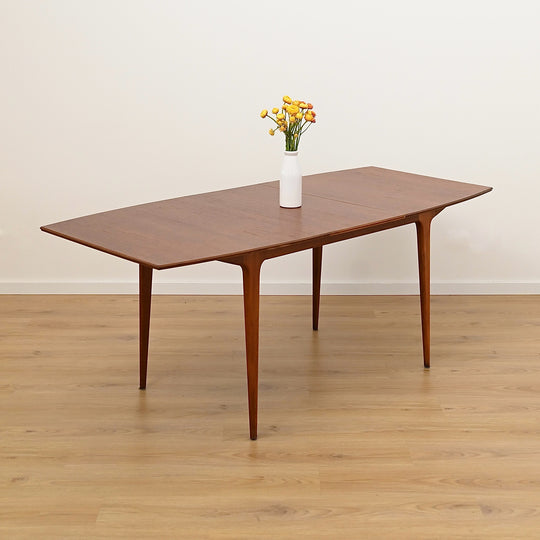 Mid Century Teak Extendable Dining Table by McIntosh of Scotland