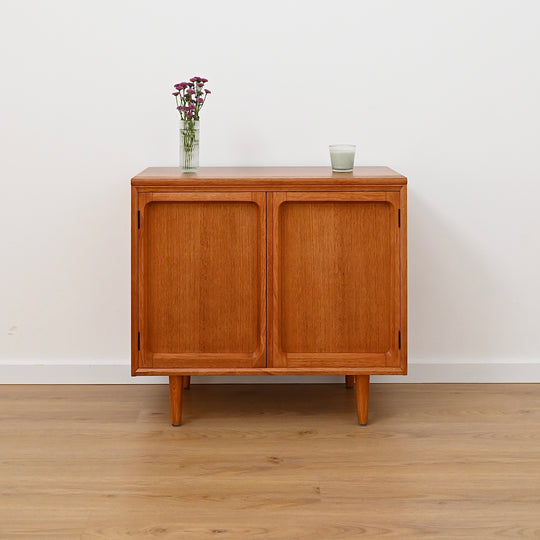 Mid Century Teak Sideboard LP Record Cabinet by Chiswell