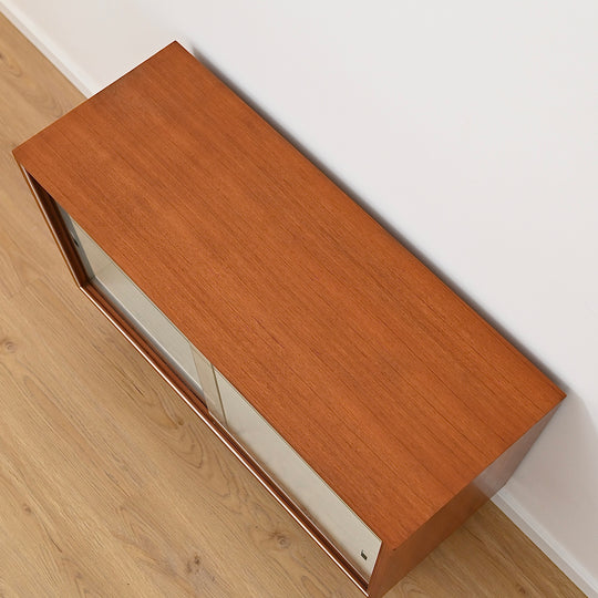 Mid Century Teak Display Cabinet Sideboard Hall Stand