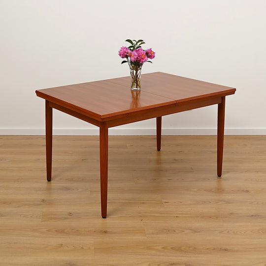 Mid Century Teak Extendable Dining Table by Chiswell
