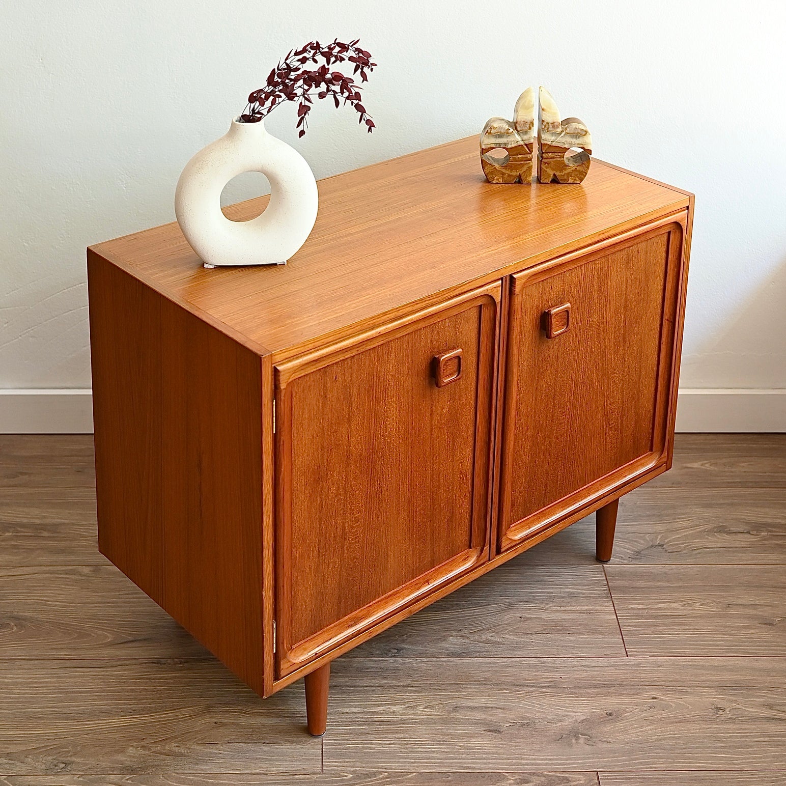 Parker Teak Mid Century Sideboard LP Record Cabinet