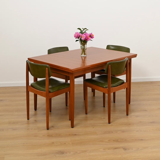 Mid Century Teak Extendable Dining Table by Chiswell