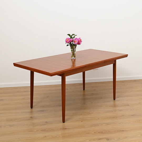 Mid Century Teak Extendable Dining Table by Chiswell