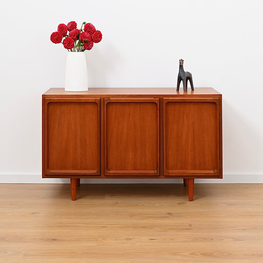 Mid Century Teak Sideboard LP Record Cabinet by Chiswell