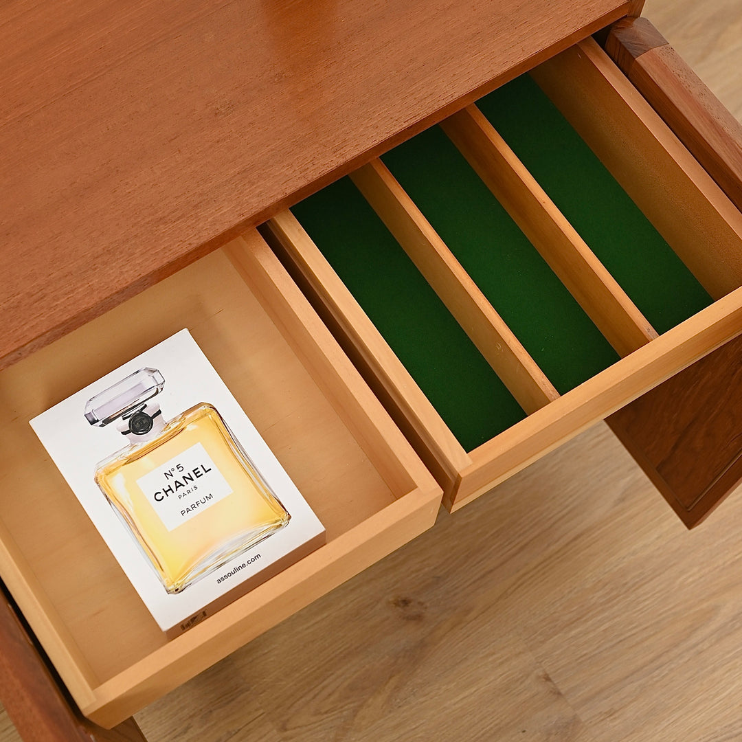 Mid Century Teak Sideboard LP Record Cabinet by Chiswell