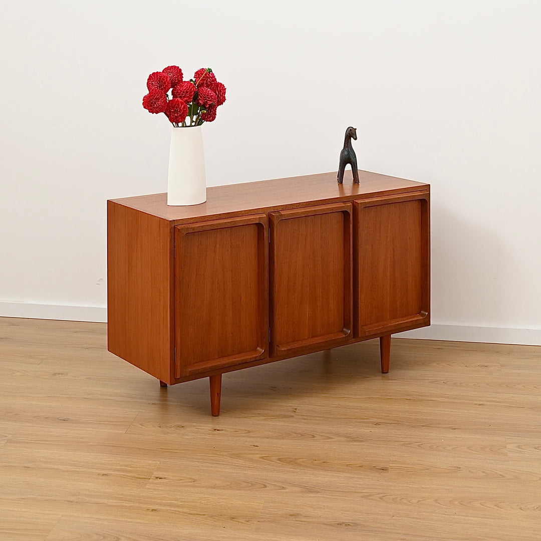 Mid Century Teak Sideboard LP Record Cabinet by Chiswell