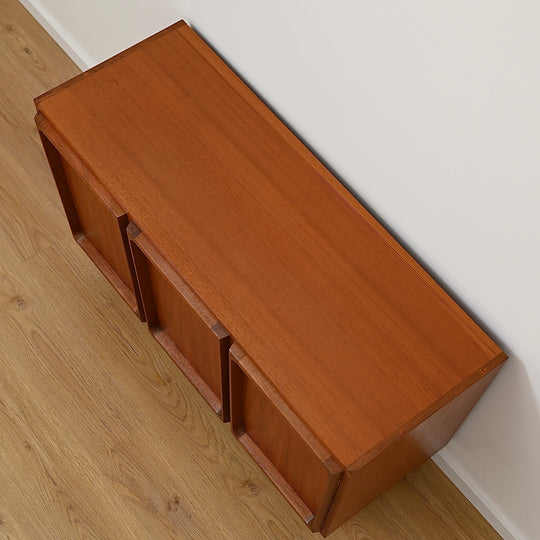 Mid Century Teak Sideboard LP Record Cabinet by Chiswell
